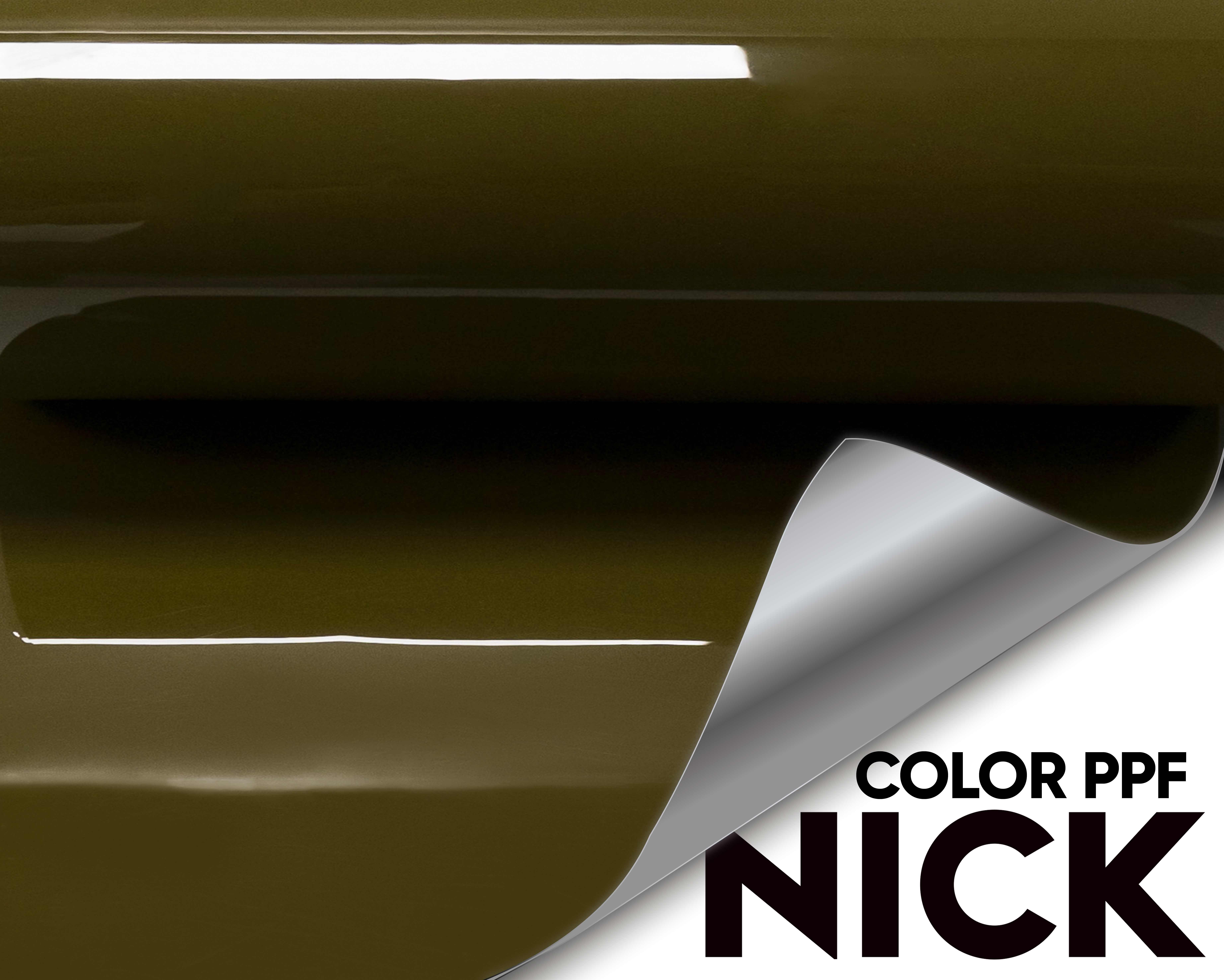 NICK TPU Car Wrap Combat Green