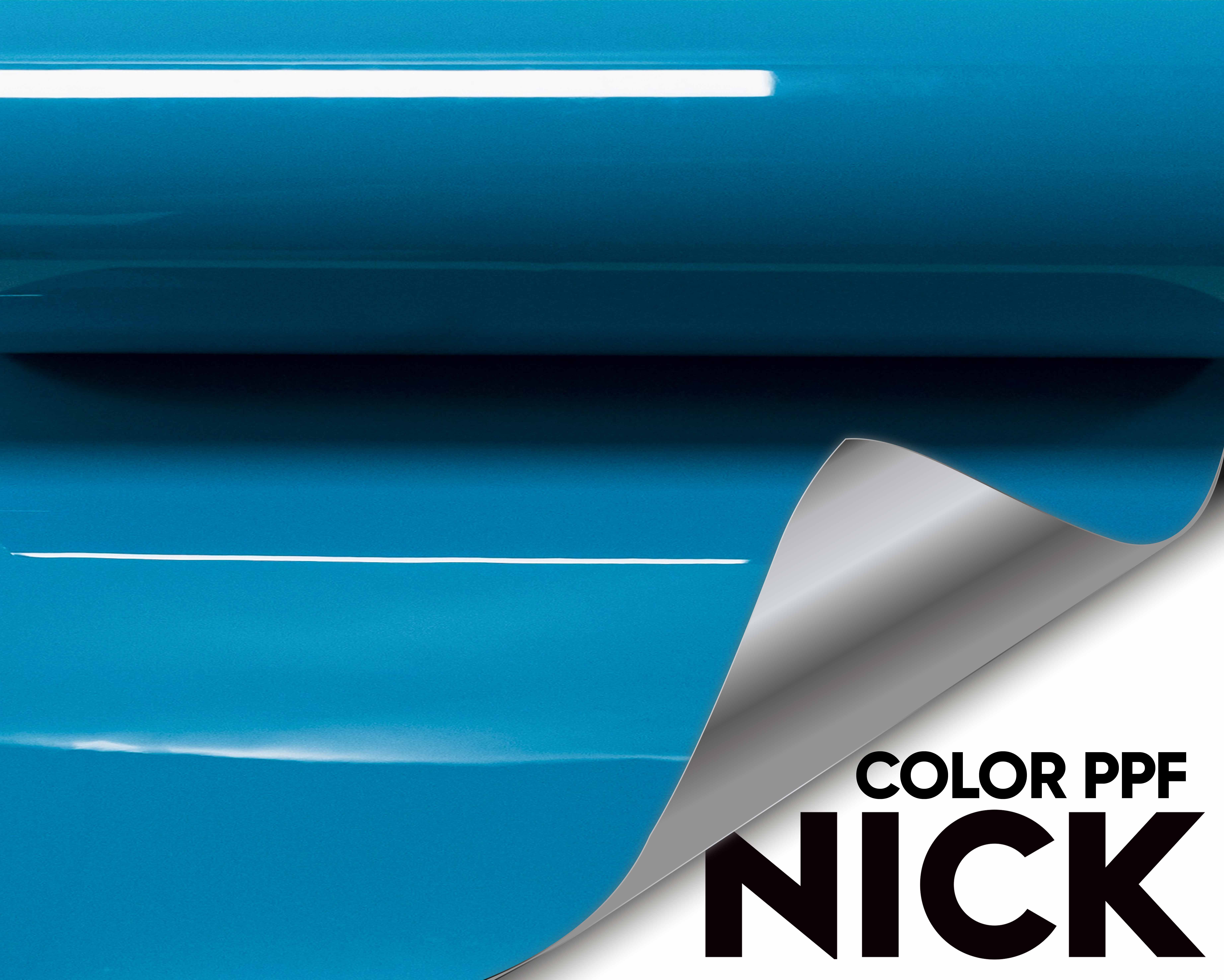 NICK TPU Car Wrap Miami Blue