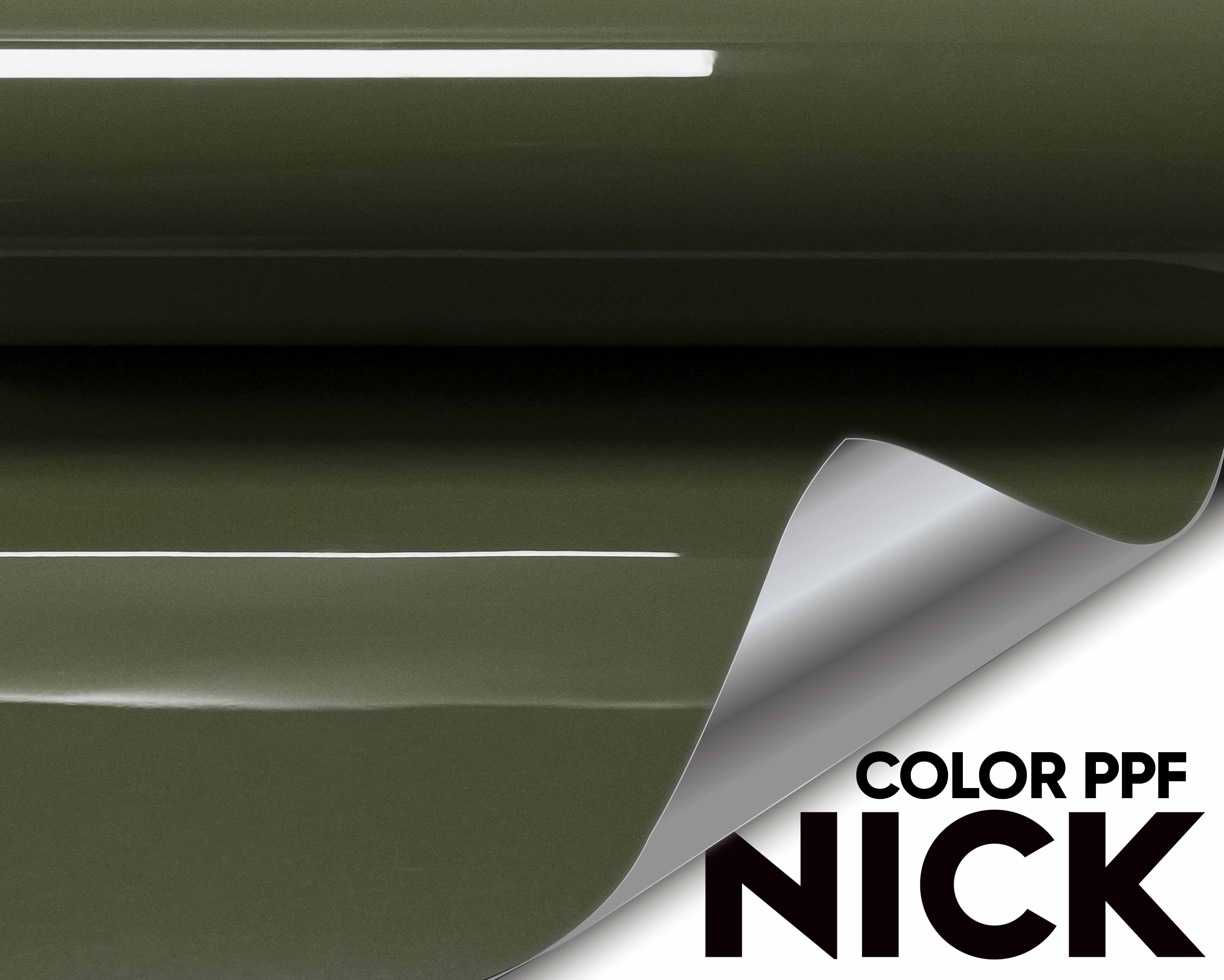 NICK TPU Car Wrap Khaki Green
