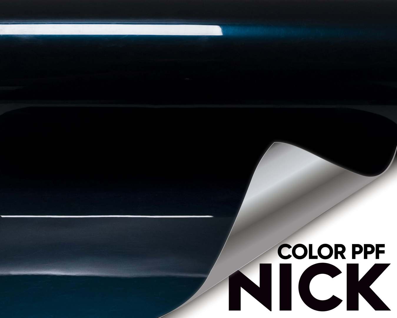 NICK TPU Car Wrap Liquid Metal Cosmic Blue