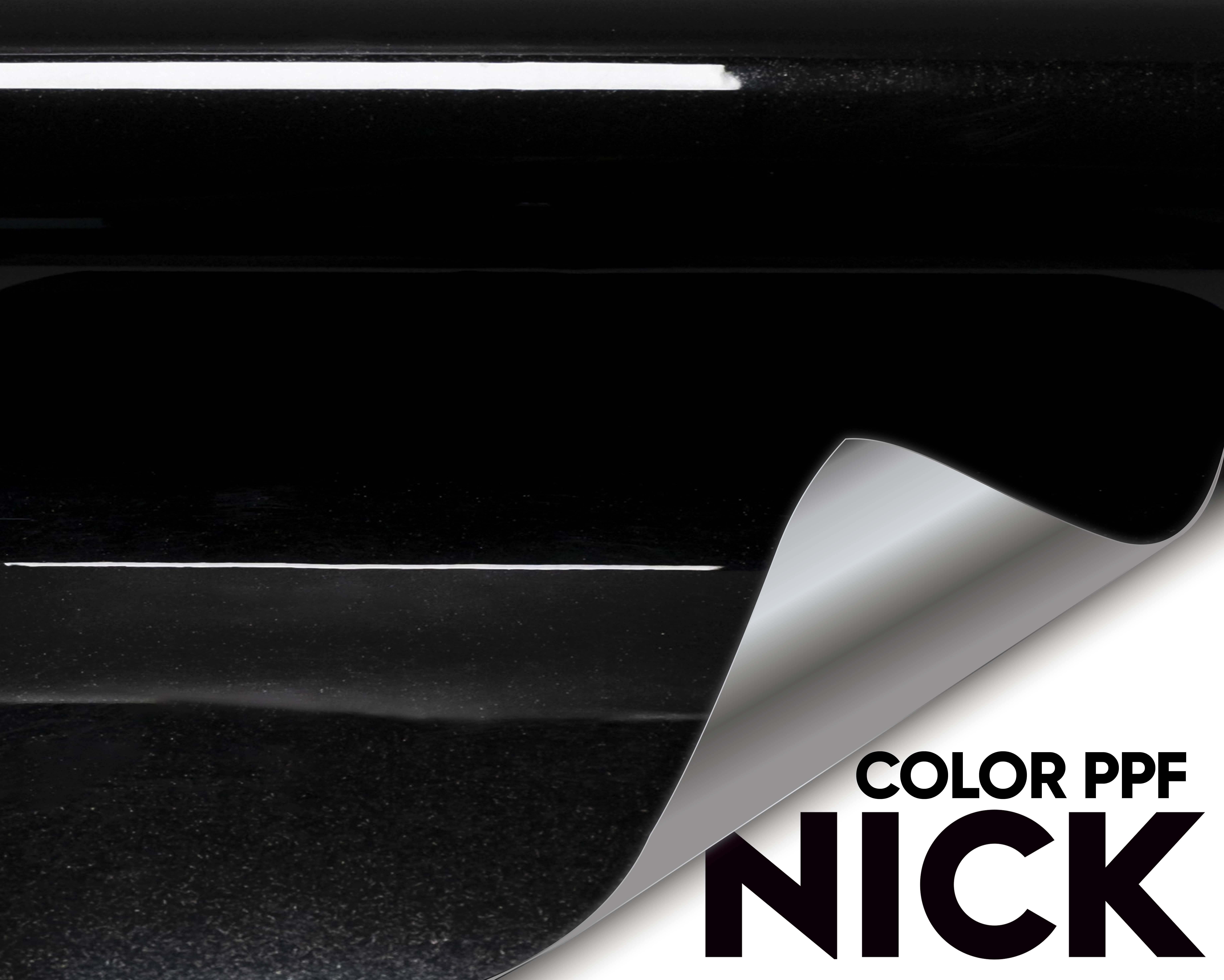 NICK TPU Car Wrap Metallic Black