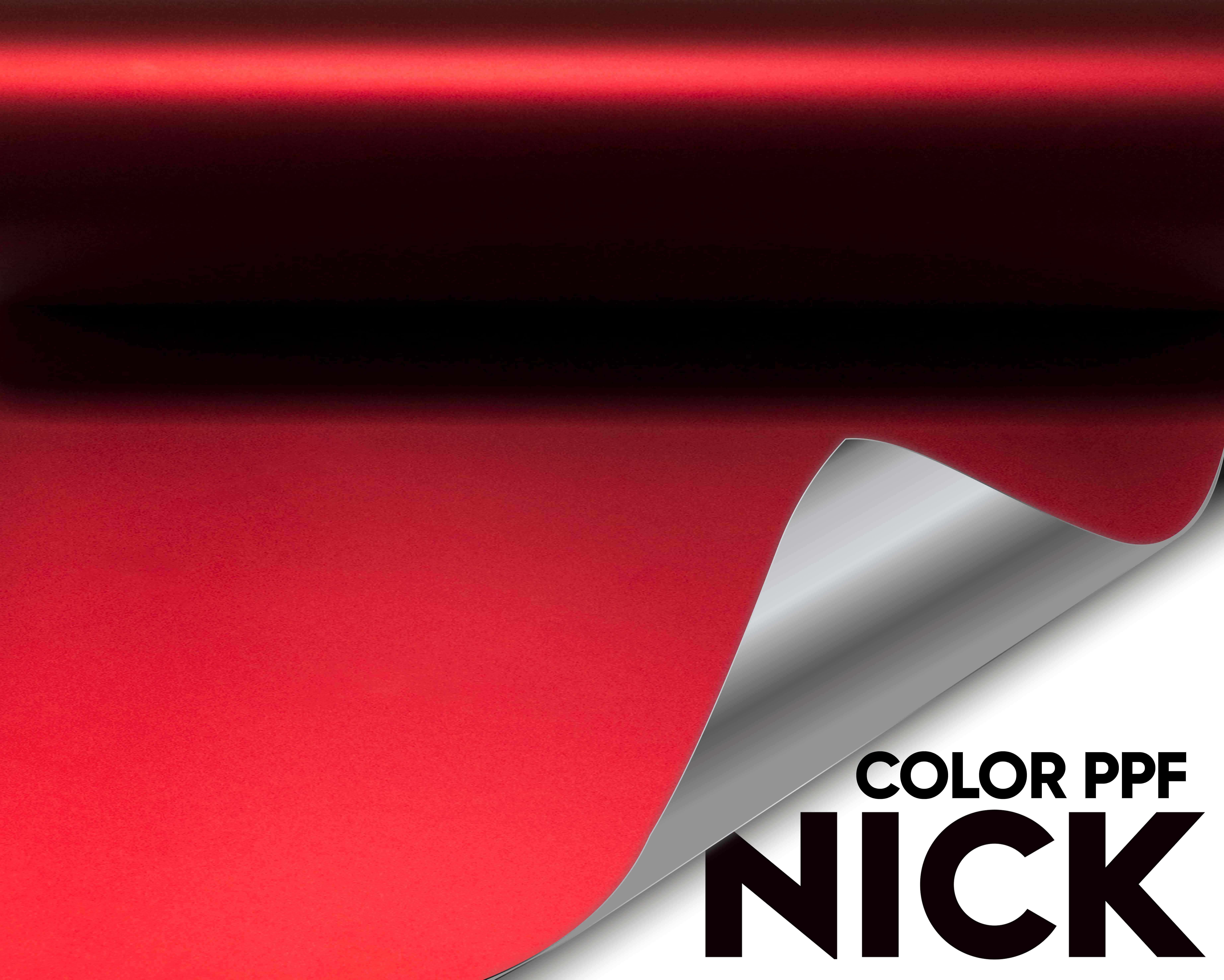 NICK TPU Car Wrap Romani Red (Matte)