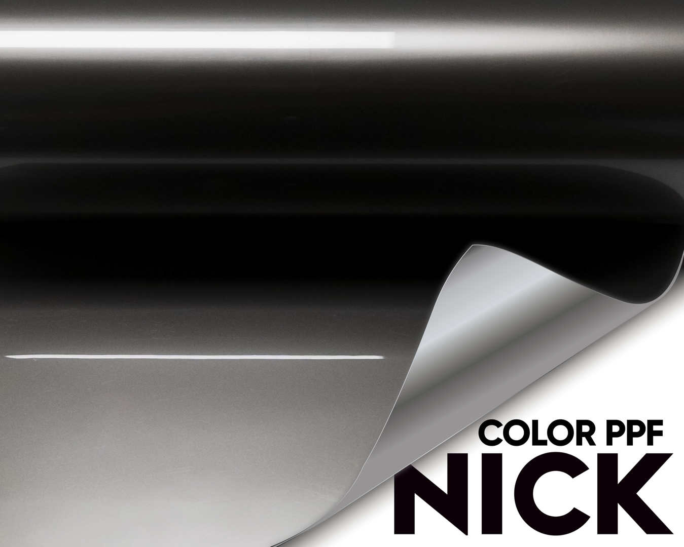 NICK TPU Car Wrap Liquid Metal Silver