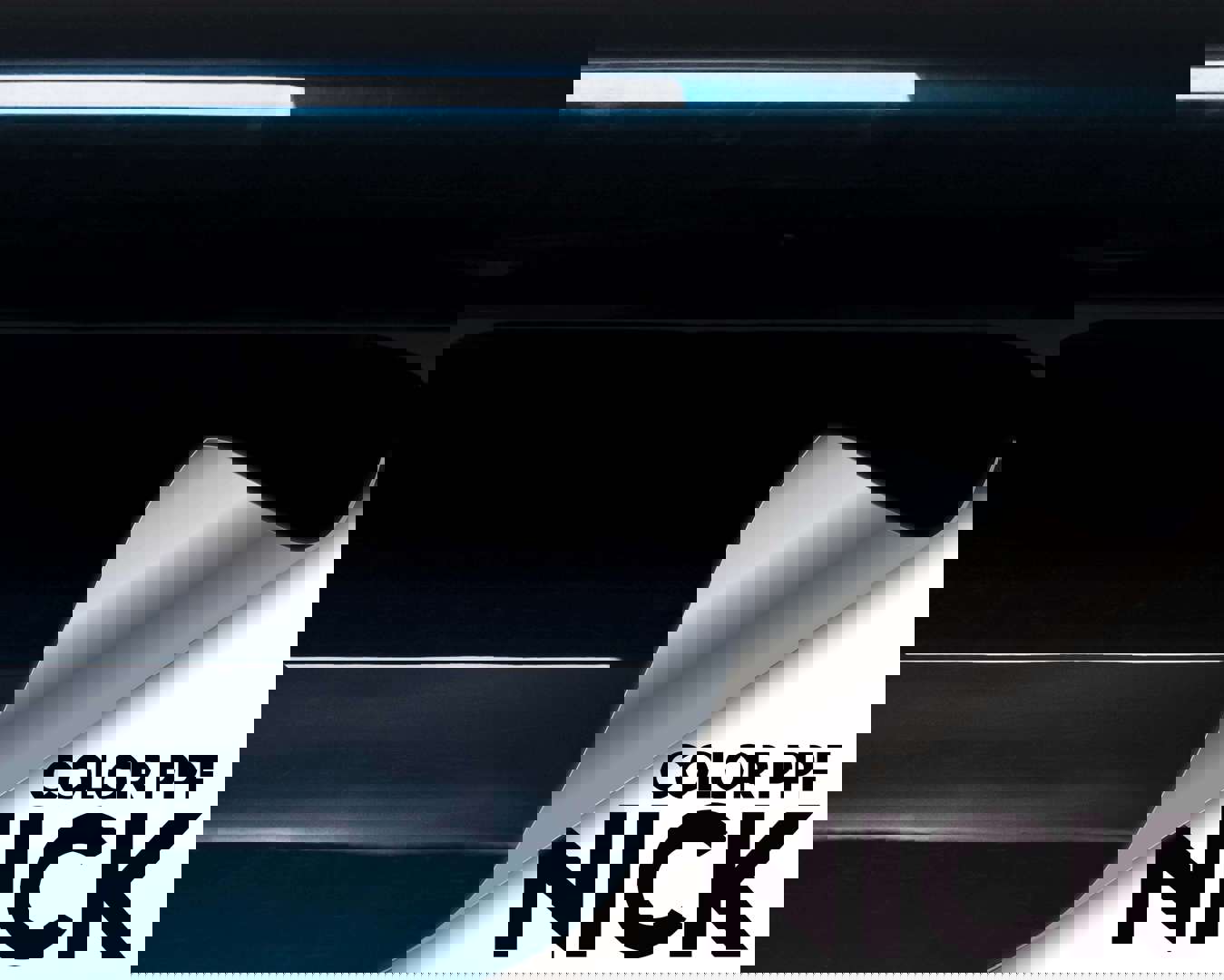 NICK TPU Car Wrap Liquid Metal Cosmic Blue
