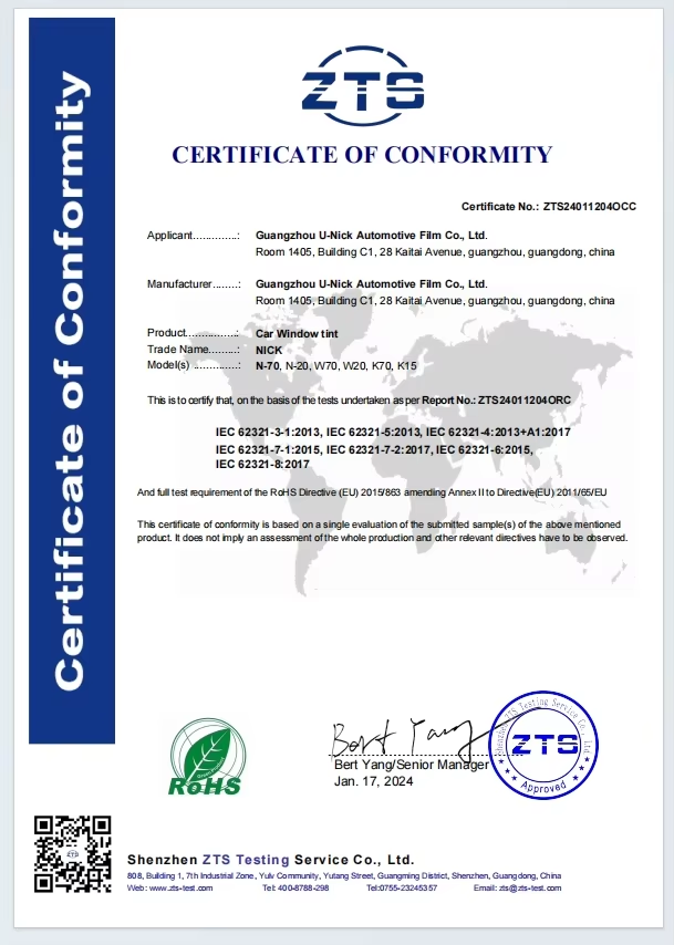 Certification