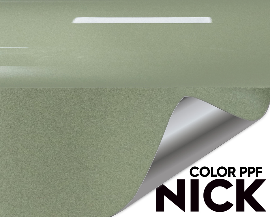 NICK TPU Car Wrap Khaki Green