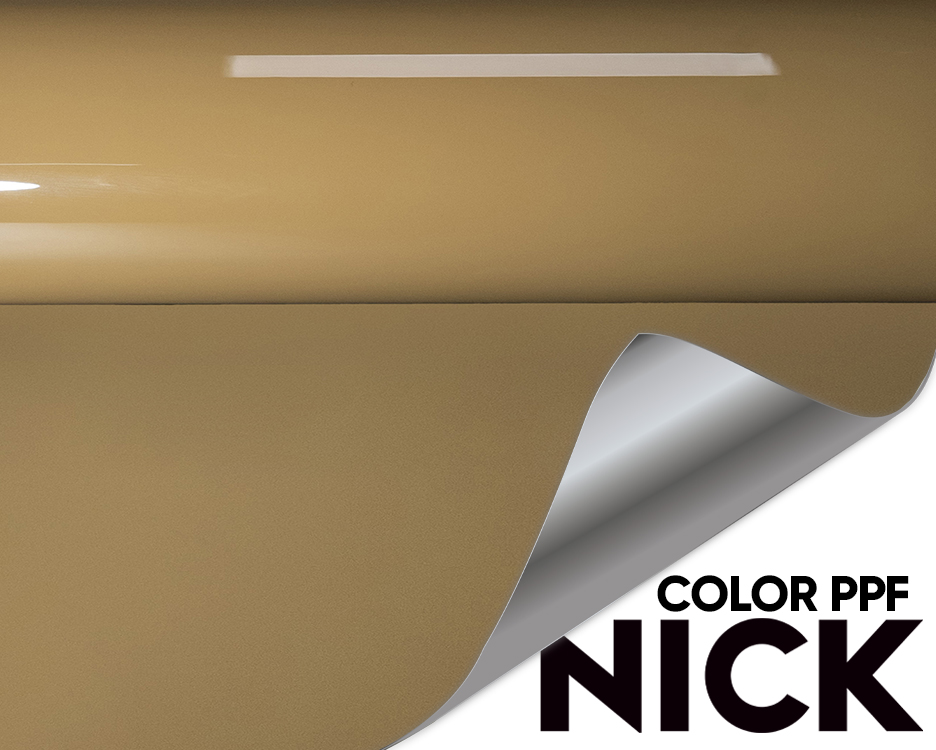 NICK TPU Car Wrap  Desert Yellow (Dark)