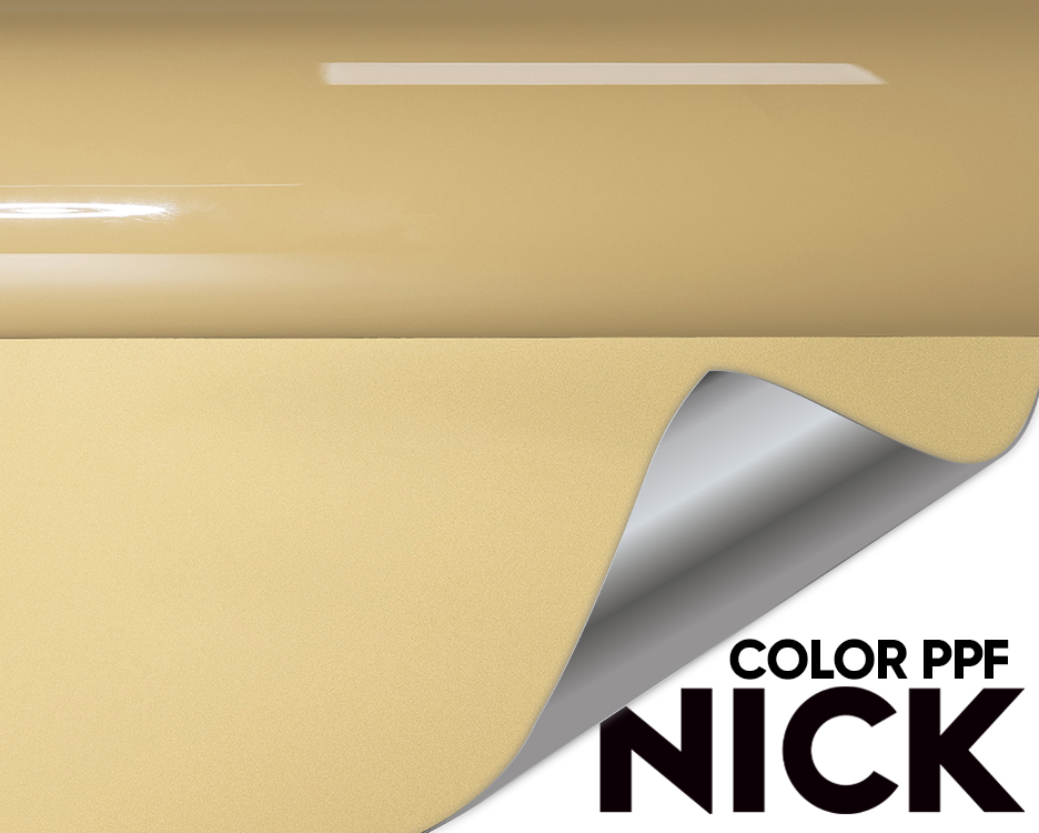 NICK TPU Car Wrap Desert Yellow 