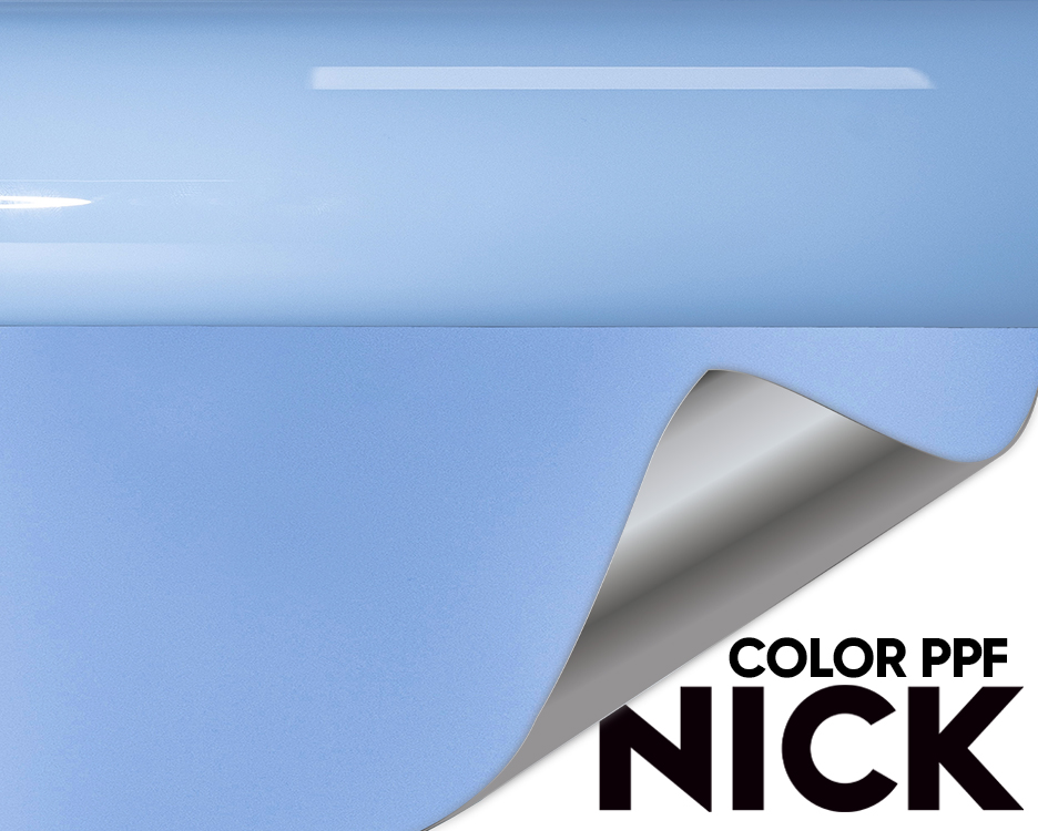 NICK TPU Car Wrap Sky Blue