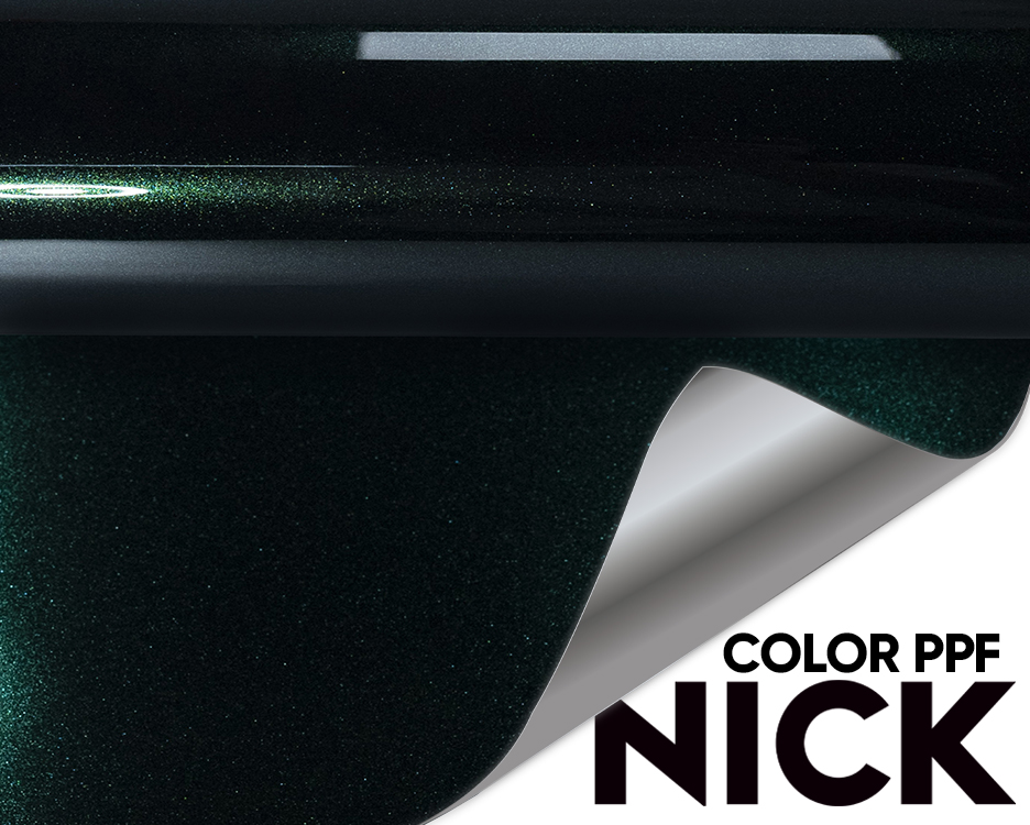NICK TPU Car Wrap Gem Emerald Green