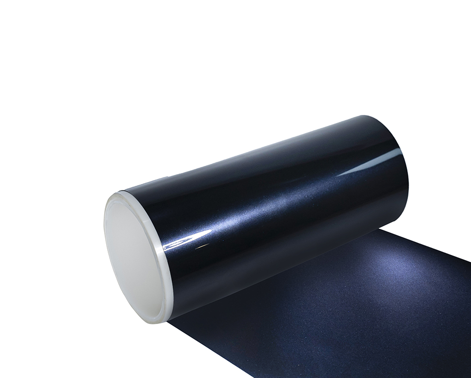 NICK TPU Car Wrap Carbon Gray Blue