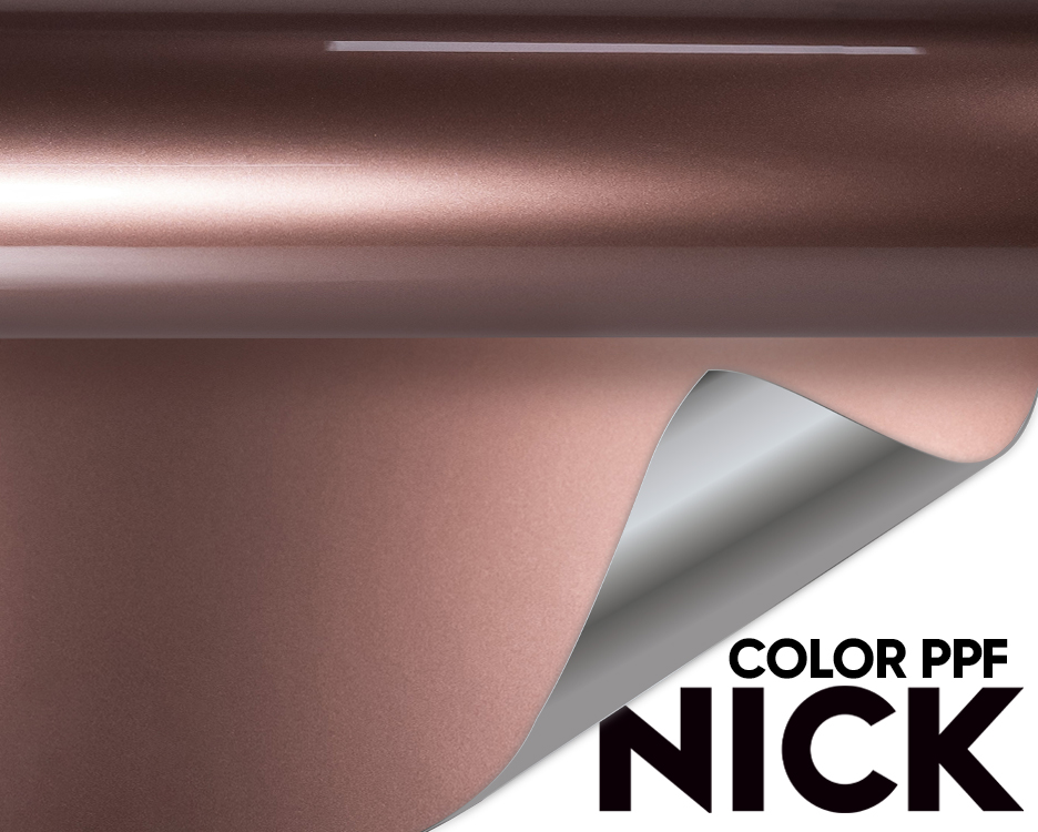 NICK TPU Car Wrap Metallic Copper