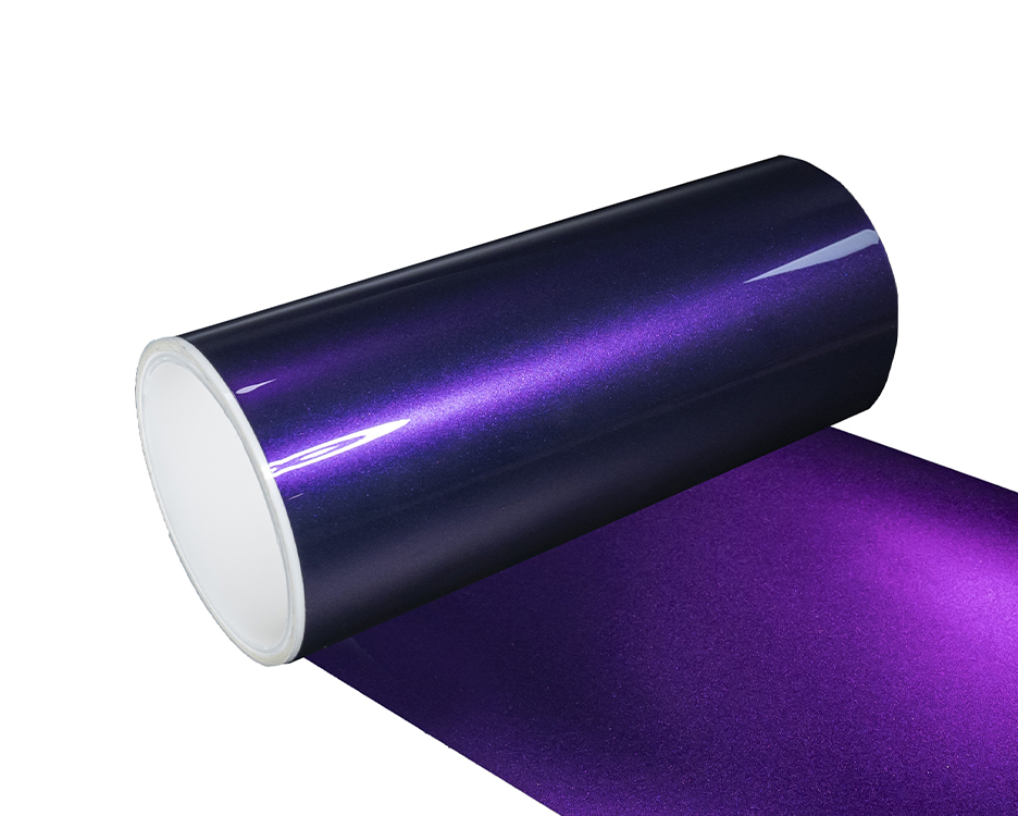 NICK TPU Car Wrap Radiant Black Purple