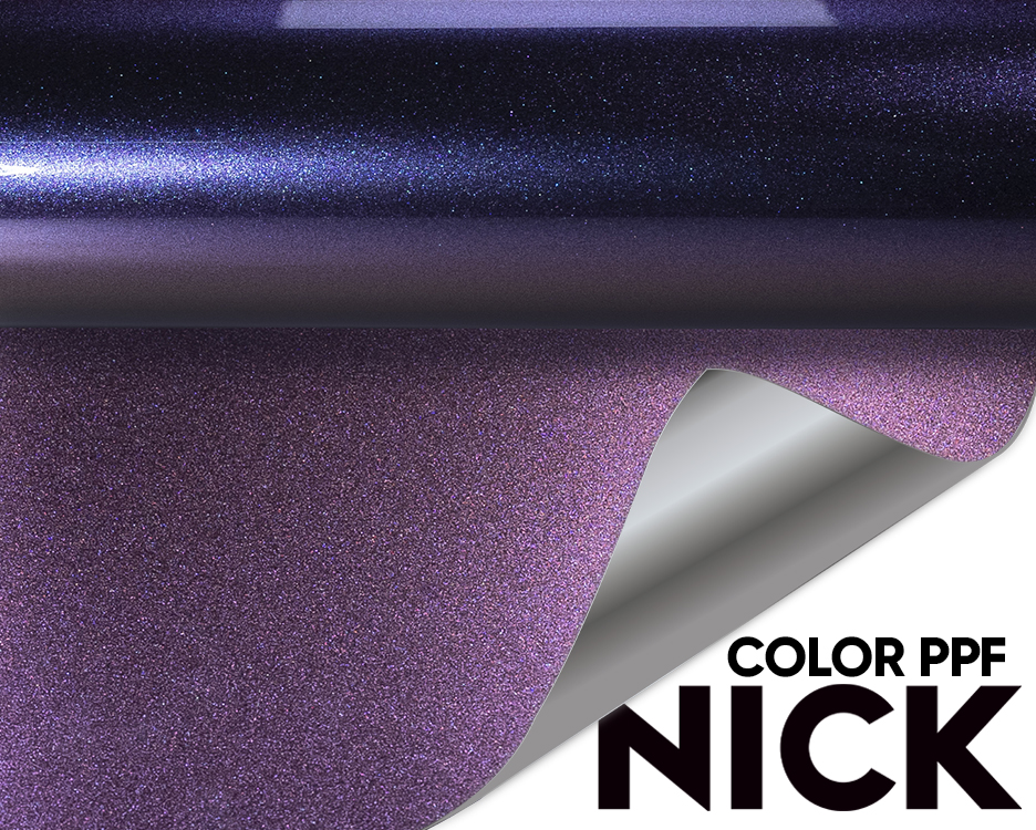 NICK TPU Car Wrap Chameleon Purple