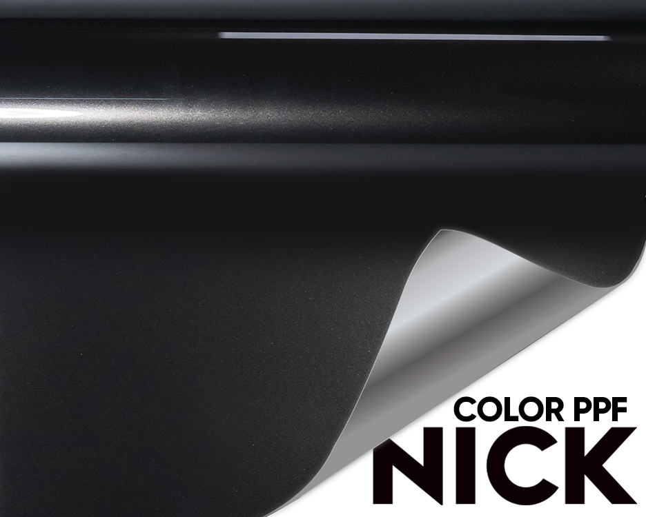 NICK TPU Car Wrap Liquid Metal Black