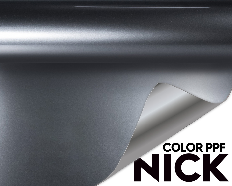 NICK TPU Car Wrap Liguid Dark Silver