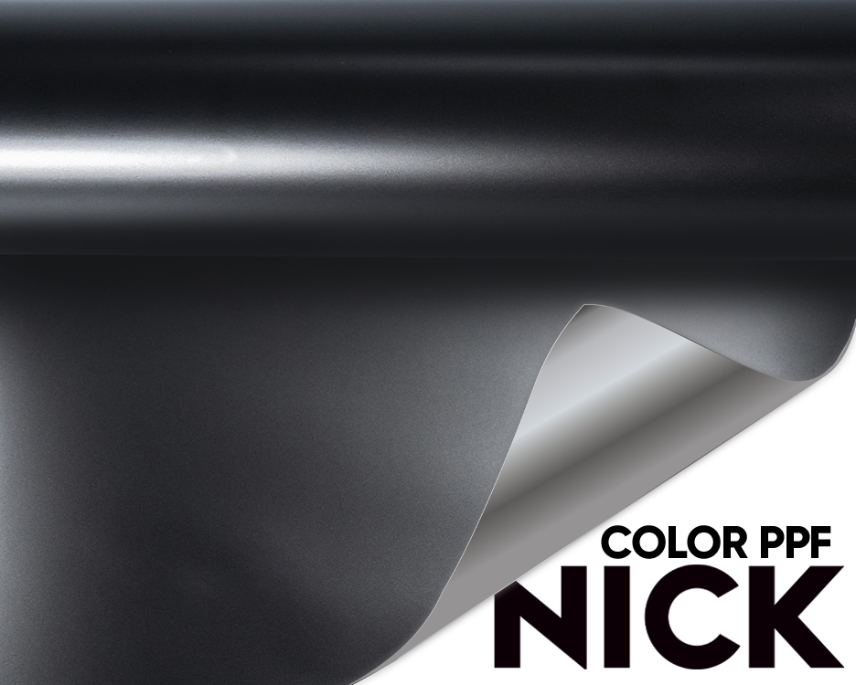 NICK TPU Car Wrap Satin Hidden Black