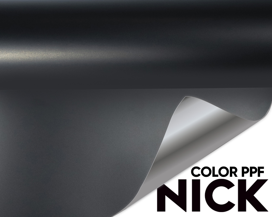 NICK TPU Car Wrap Satin Mystery Black
