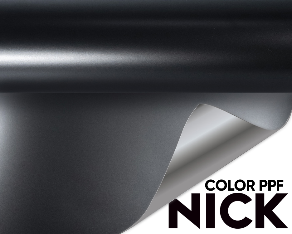 NICK TPU Car Wrap Satin Meteorite Gray