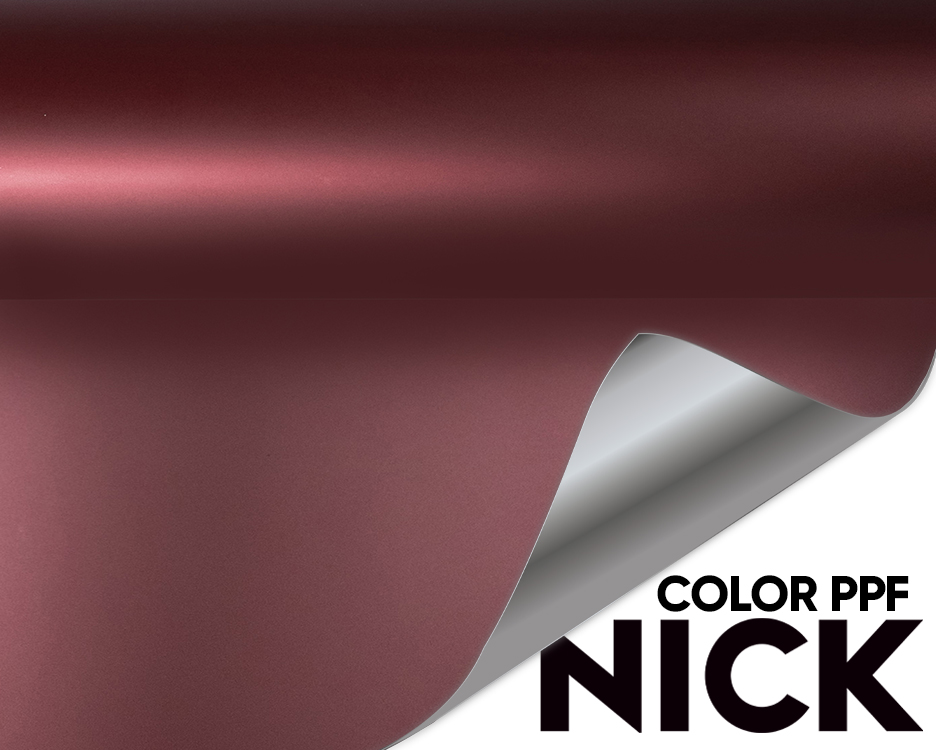NICK TPU Car Wrap Satin Liquid Dragon's Blood Red