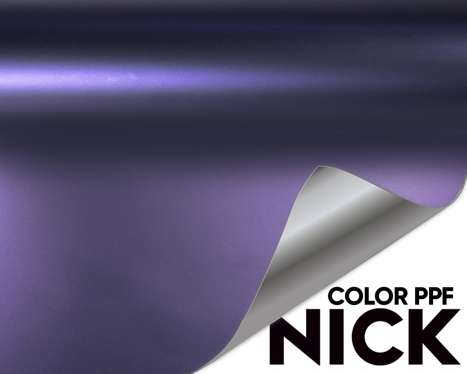 NICK TPU Car Wrap Satin Midlight Purple