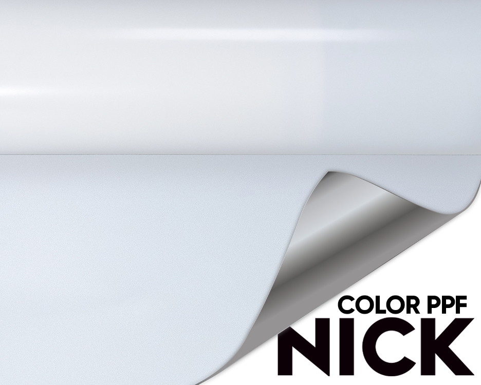 NICK TPU Car Wrap Satin Ceramic White